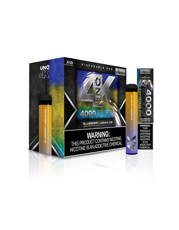 UNO 4K | 4000 Puff Disposable Vape - Big D Vapor