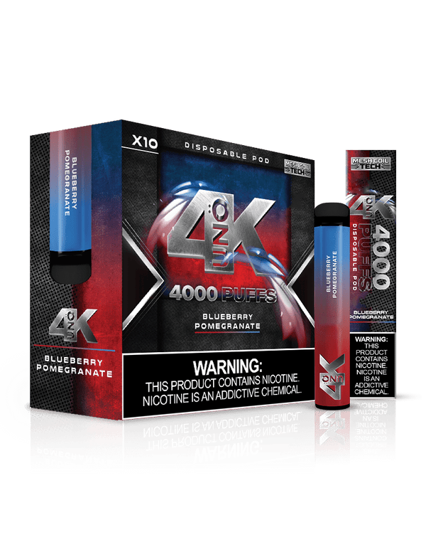 UNO 4K | 4000 Puff Disposable Vape - Big D Vapor