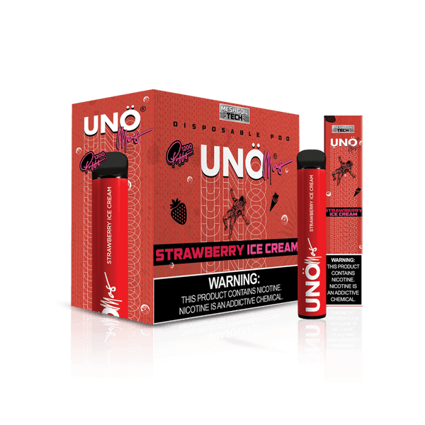 Uno Mas Disposable 5% | 1,200 Puffs - Big D Vapor