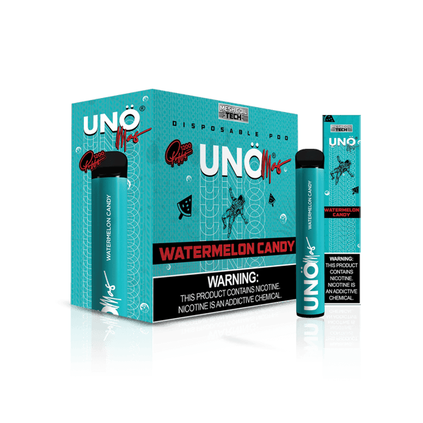 Uno Mas Disposable 5% | 1,200 Puffs - Big D Vapor
