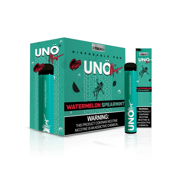Uno Mas Disposable 5% | 1,200 Puffs - Big D Vapor