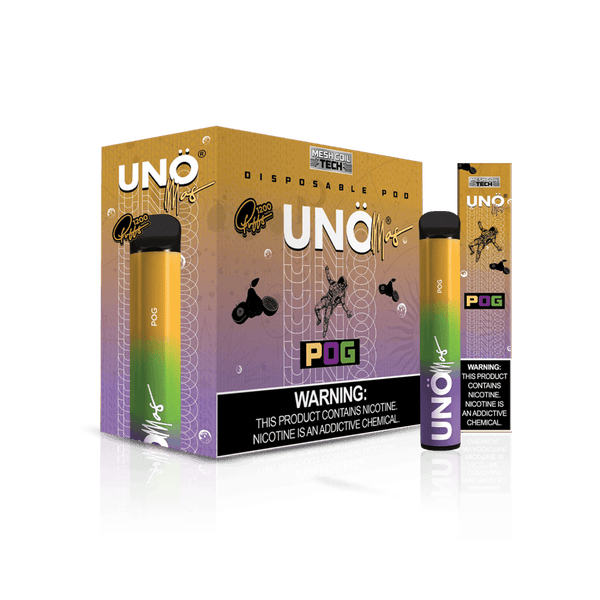 Uno Mas Disposable 5% | 1,200 Puffs - Big D Vapor