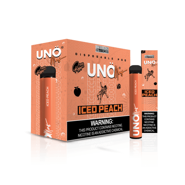 Uno Mas Disposable 5% | 1,200 Puffs - Big D Vapor