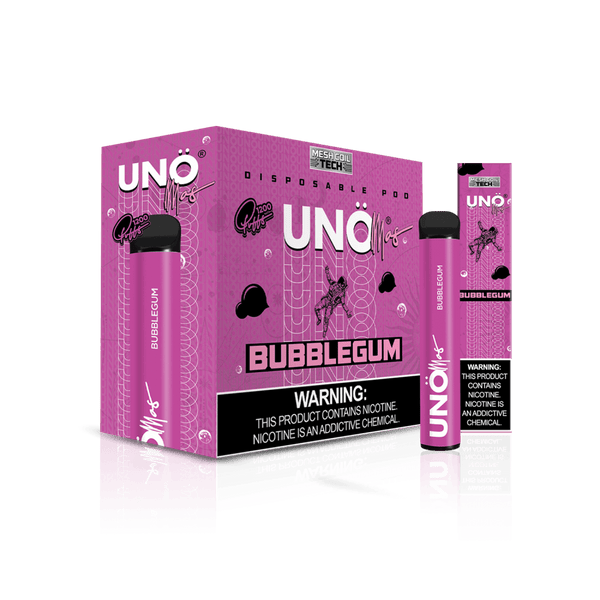 Uno Mas Disposable 5% | 1,200 Puffs - Big D Vapor