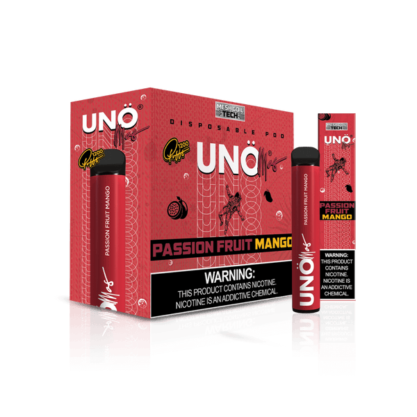 Uno Mas Disposable 5% | 1,200 Puffs - Big D Vapor