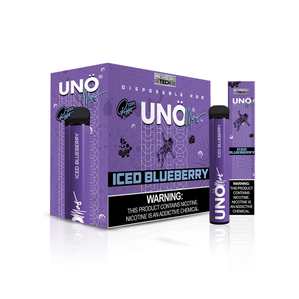 Uno Mas Disposable 5% | 1,200 Puffs - Big D Vapor
