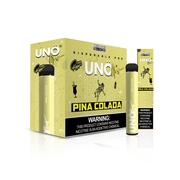 Uno Mas Disposable 5% | 1,200 Puffs - Big D Vapor
