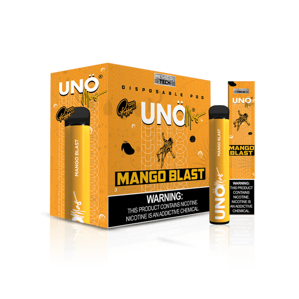 Uno Mas Disposable 5% | 1,200 Puffs - Big D Vapor