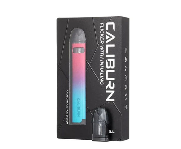 Uwell CALIBURN A2S Pod System vape device with sleek design and adjustable airflow from UWELL.