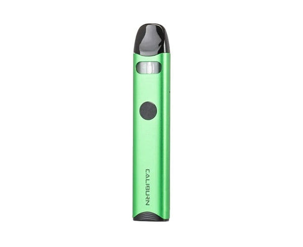 Uwell CALIBURN A3 15W pod system with sleek design, compact hardware, and mouthpiece for vaping convenience.