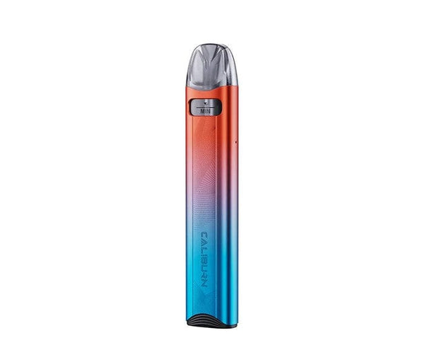 Uwell CALIBURN A3S 16W pod system, compact hardware device with sleek design and adjustable airflow, branded UWELL.