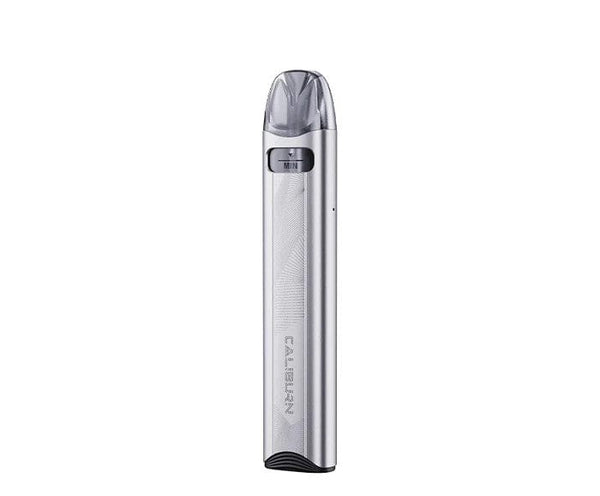 Uwell CALIBURN A3S 16W pod system in black with mouthpiece and charging port, compact and sleek hardware device from UWELL.