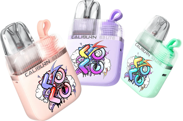 UWELL Caliburn G3 Lite KOKO pod system hardware with sleek design and replaceable pods.