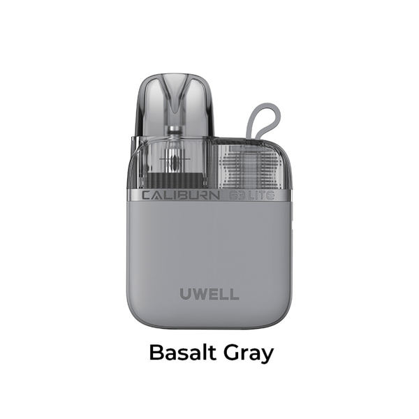 UWELL Caliburn G3 Lite KOKO Pod System hardware with sleek design and compact size, ideal for portable vaping.