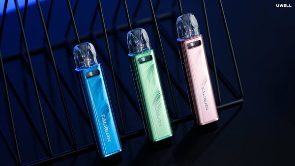 UWELL CALIBURN G3 Pro 35W pod system hardware with sleek design and compact size, suitable for vaping enthusiasts.