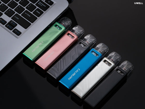 UWELL CALIBURN G3 Pro 35W pod system hardware with sleek design and compact size for vaping.