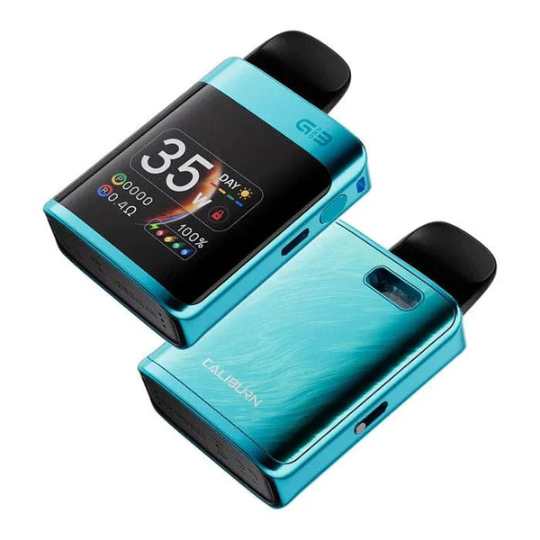 UWELL CALIBURN G3 Pro KOKO 35W pod system device, compact hardware with sleek design and adjustable wattage.