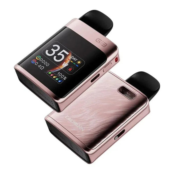 UWELL CALIBURN G3 Pro KOKO 35W pod system device, compact vape hardware with sleek design and adjustable wattage.
