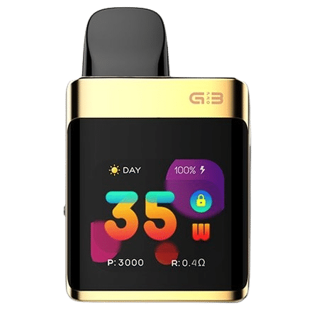UWELL Caliburn G3 Pro KOKO 35W pod system hardware with sleek design and compact electronic cigarette for vaping.