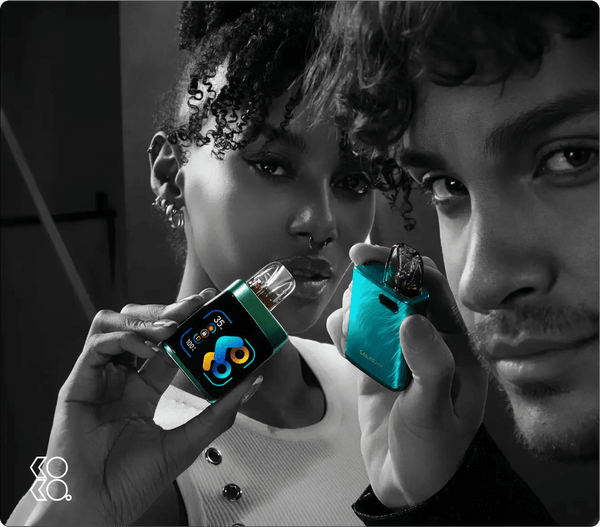 UWELL Caliburn G3 Pro KOKO 35W pod system device, compact hardware with adjustable wattage and sleek design.