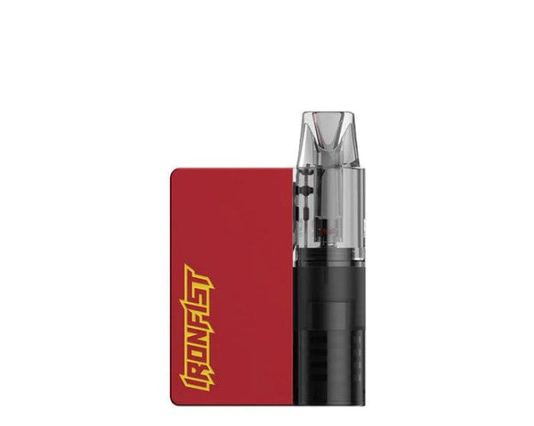 Uwell CALIBURN and IRONFIST L 16W Pod System hardware with sleek design and compact size for vaping convenience.