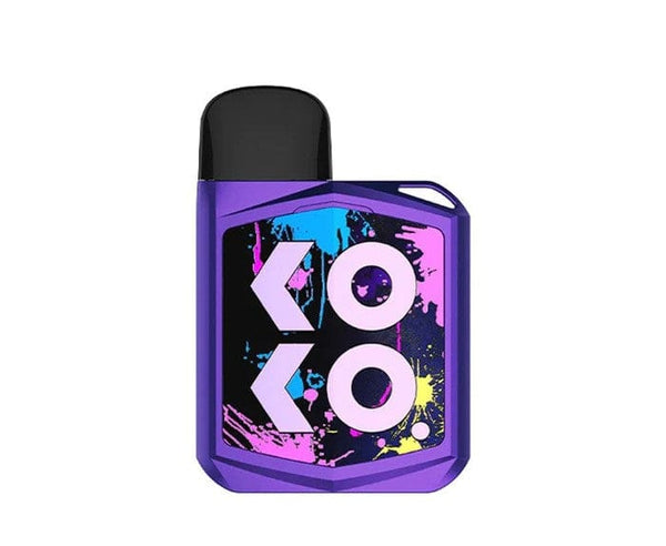 Uwell CALIBURN KOKO PRIME 15W pod system device with sleek design and compact hardware for vaping.