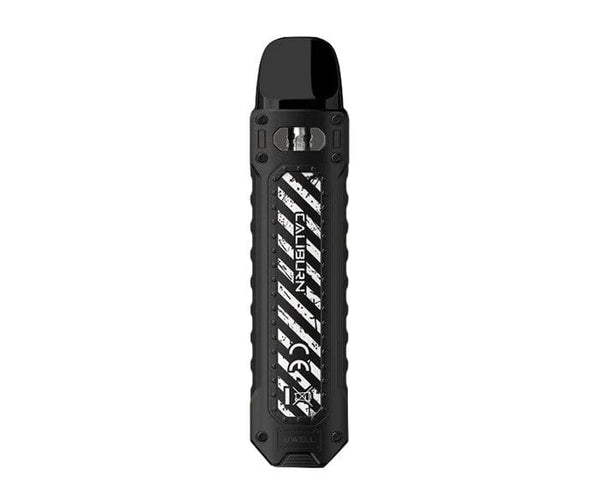 Uwell CALIBURN TENET 16W Pod System vape device with sleek design and compact hardware for vaping.