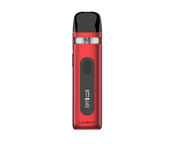 Uwell CALIBURN X 20W Pod System vape device with sleek design, compact hardware, and adjustable wattage buttons.