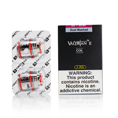 Uwell VALYRIAN 2 II replacement coils for vape devices, featuring multiple coil options for enhanced vaping experience.