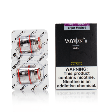 Uwell VALYRIAN 2 II replacement vape coils, UWELL brand, designed for use with VALYRIAN 2 II vape tank.