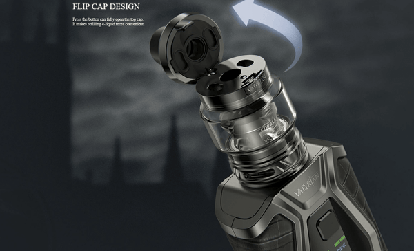 Uwell VALYRIAN 3 200W starter kit with mod and tank, featuring a sleek design and adjustable airflow for vaping.