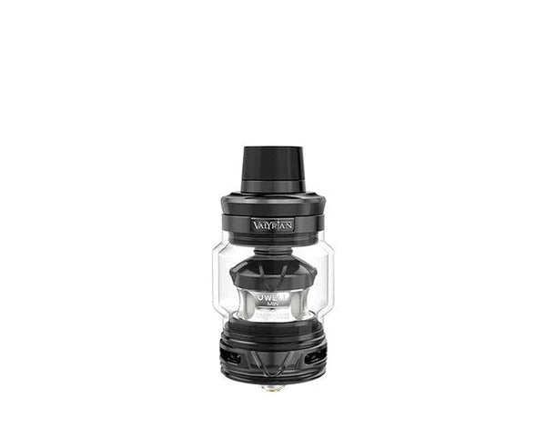 Uwell VALYRIAN 3 Sub-Ohm Tank vape part with glass tank and metal components, designed for high-performance vaping.