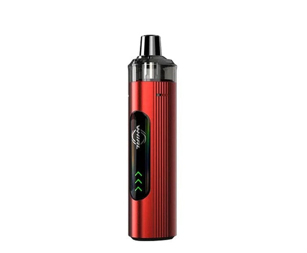 Uwell WHIRL T1 16W Pod Mod Kit in black with a sleek compact design, featuring a removable pod and adjustable airflow.