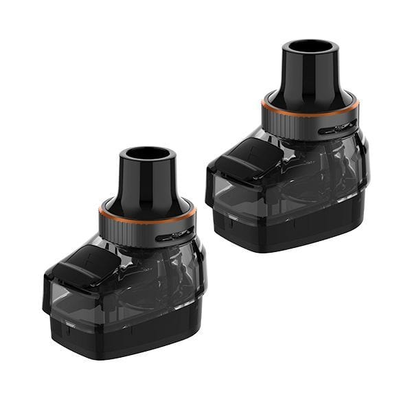 Vaporesso Armour G replacement pods for vape device, showing sleek hardware design and e-liquid filling ports.