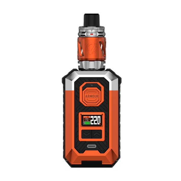 Vaporesso Armour Max Kit hardware with sleek design and customizable features for vaping enthusiasts.