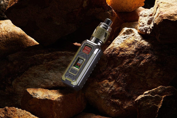 Vaporesso Armour Max Kit hardware with sleek design and adjustable airflow for vaping enthusiasts.