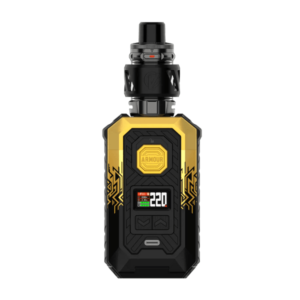 Vaporesso Armour Max Kit hardware with sleek design, featuring vape device and accessories for enhanced vaping experience.