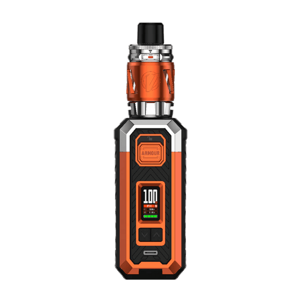 Vaporesso Armour Mod Kit with iTank T, featuring sleek hardware and adjustable airflow for versatile vaping experiences.