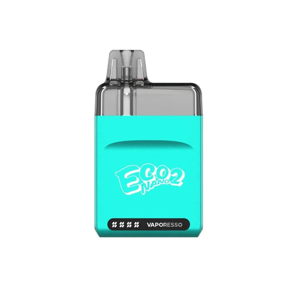 Vaporesso ECO Nano 2 pod system hardware with sleek design, compact size, and integrated pod for vaping convenience.