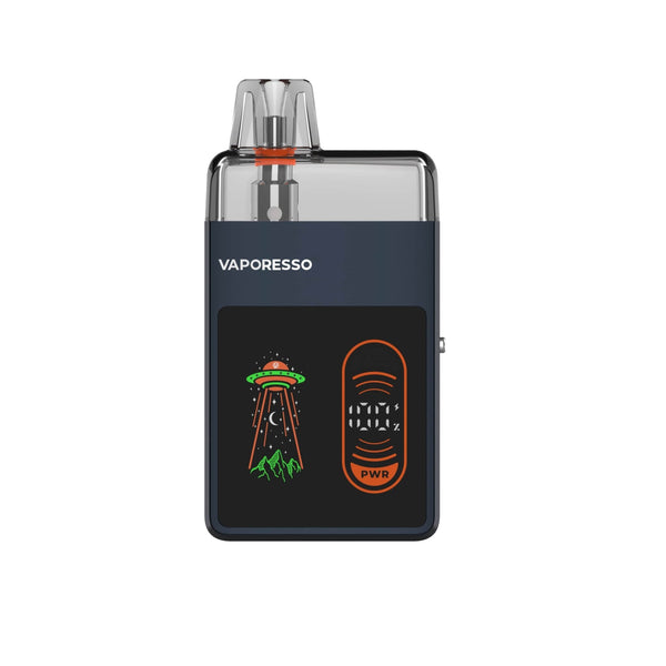 Vaporesso ECO Nano PRO pod system hardware with sleek design and compact size, featuring mouthpiece and airflow openings.
