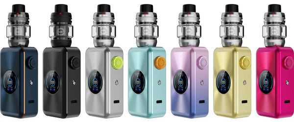 Vaporesso GEN Max Starter Kit hardware with sleek design, featuring mod and tank components for vaping enthusiasts.