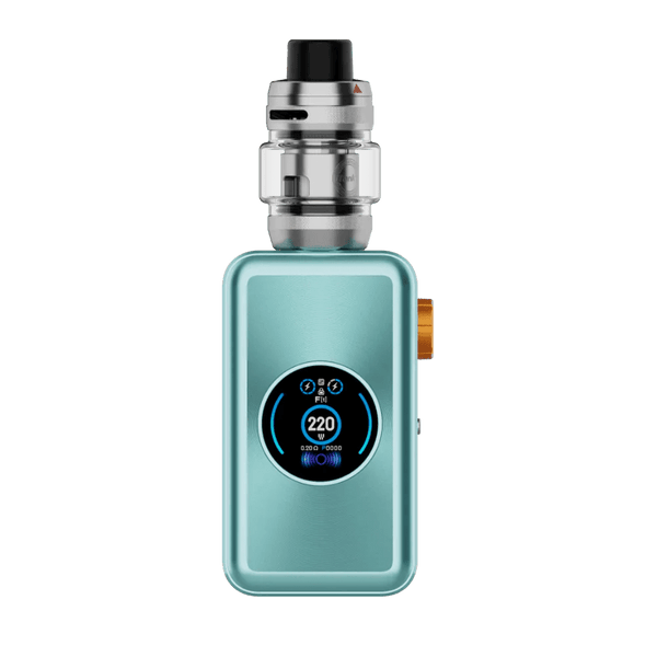 Vaporesso GEN Max Starter Kit hardware with sleek design, featuring the mod and tank for vaping enthusiasts.
