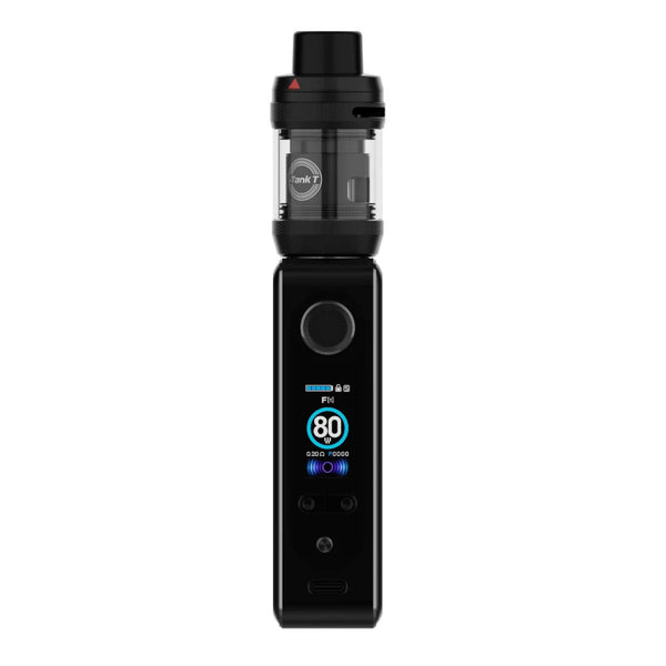 Vaporesso GEN SE 80W Starter Kit with compact mod and tank, black hardware, designed for vaping enthusiasts.