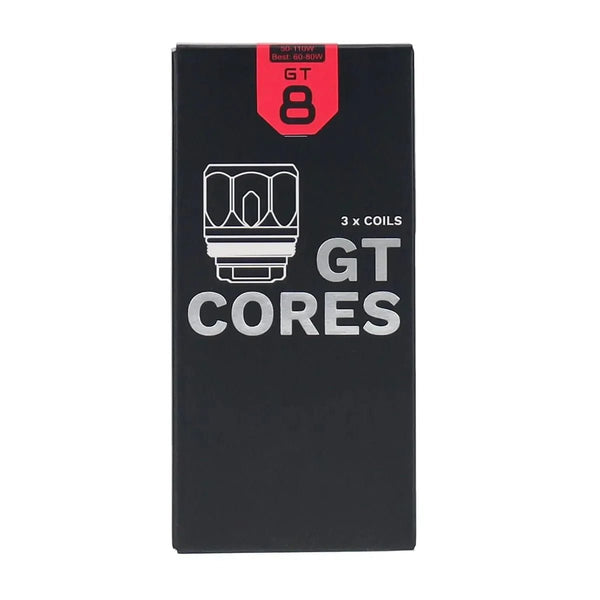 Vaporesso GT Core replacement coils for vape devices, showing multiple coils with metal and cotton components.