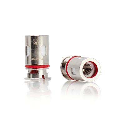 Vaporesso GTX Mesh replacement coils for vape devices, showing multiple coils with mesh design for enhanced vapor production.