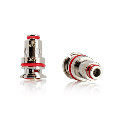 Vaporesso GTX Mesh Replacement Coils for vape devices, showing multiple coils with mesh design for enhanced flavor and vapor production.
