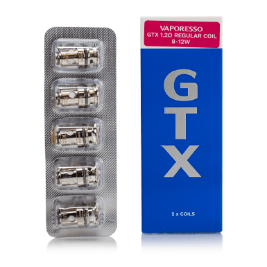 Vaporesso GTX Mesh replacement coils for vape devices, showing multiple coils with mesh design for enhanced flavor and vapor production.