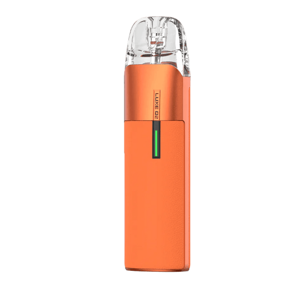 Vaporesso LUXE Q2 Pod System device with sleek design and replaceable pod for vaping, branded Vaporesso.