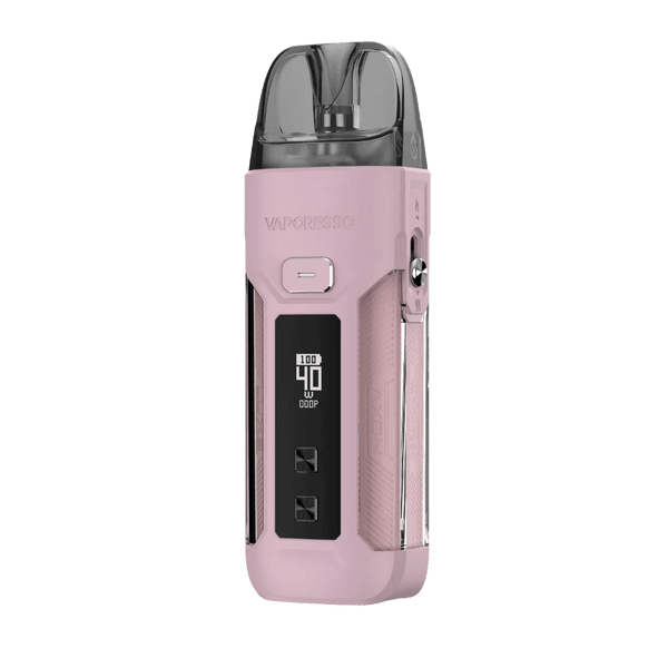 Vaporesso Luxe X Pro starter kit with sleek pod system, featuring a compact design and user-friendly hardware for vaping.