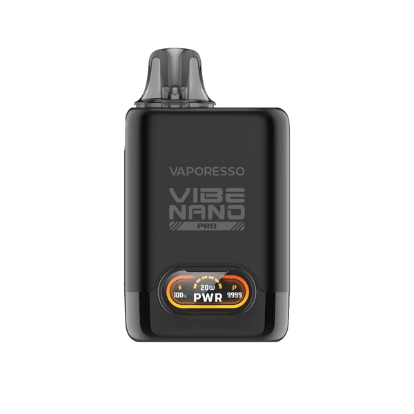 Vaporesso Vibe Nano PRO 24W pod system vape hardware with sleek design and compact size for vaping on the go.